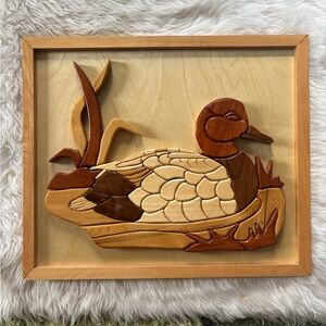 Wooden Duck Wall Art